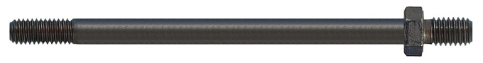 AMK 7/16-14 x .72 x 3/8-16 x 5.63 Grade 8 Hex CLR Stud B-11049