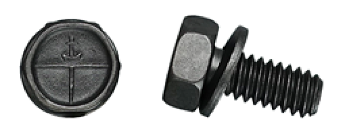 AMK 1/4-20 x 5/8 Hex .50 Coni SEMS Phosphate B-12760