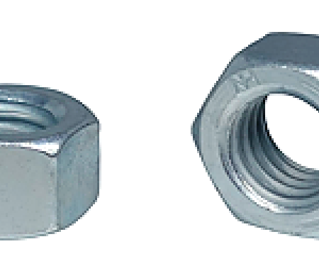 AMK 3/8-16 Grade 5 Finish Hex Nut Zinc B-12789