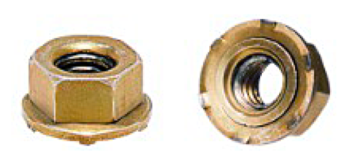 AMK 1/4-20 Peri Keps Nut .56 Deep Zinc Dichromate B-11679