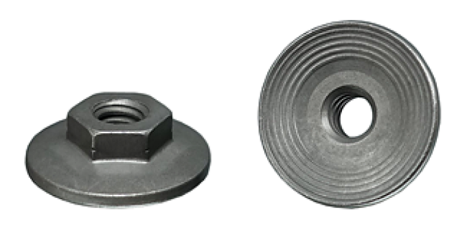 AMK 1/4-20 Flange Nut 7/16 AF .88 Deep Phosphate B-10041