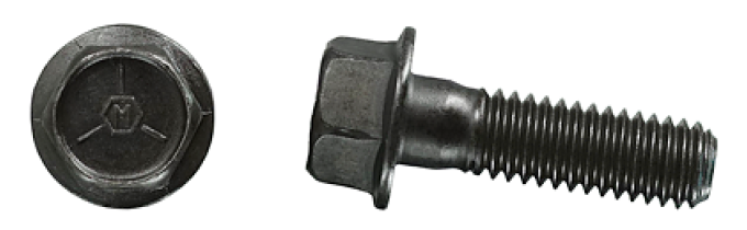AMK 3/8-16 x 1 1/4 Flange Bolt "M" Headmark Phosphate B-10083
