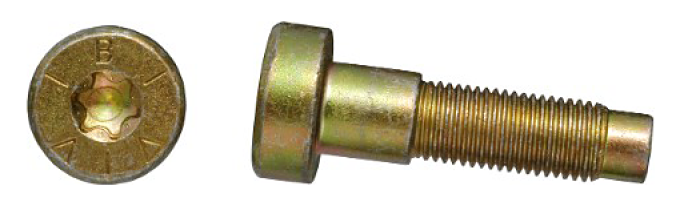 AMK 7/16-20 x 1 3/4 Torx TT Shoulder Bolt Zinc Dichromate B-10434