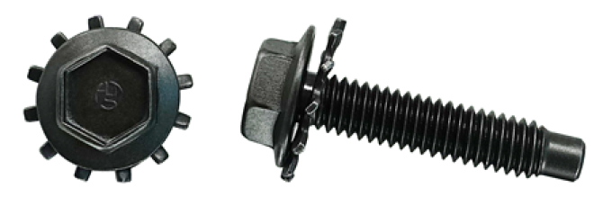 AMK 5/16-18 x 1 1/2 Hex Washer .88 External SEMS Phosphate B-10043