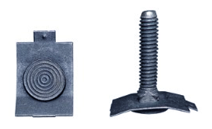 AMK 8-32 x 13/16 Stud & Retainer Phosphate B-12015