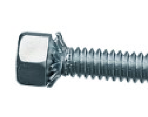 AMK 10-24 x 1.0 Hex Countersunk External SEMS Zinc B-12298