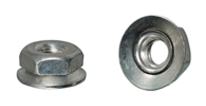 AMK 10-24 Coni Keps Nuts .45 Deep Cadmium B-13507