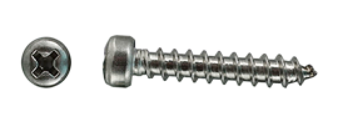 AMK #10 x 1.0 Panhead Fillister A Stainless Steel B-12062