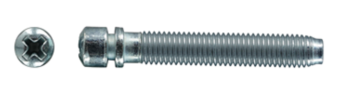 AMK 1/4-28 x 1.50 Headlight Adjuster Screw Zinc B-12495