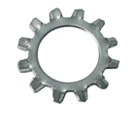 AMK 7/16 External Tooth Washer Type-A Zinc B-11242