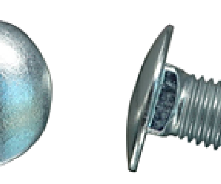 AMK 5/16-24 x 3/4 SPL Smooth-Top Carriage Bolt Zinc B-12741