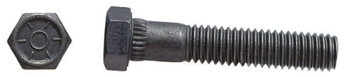 AMK 7/16-14 x 2 1/4 Grade 8 Hex Bolt Knurled Phosphate B-10016