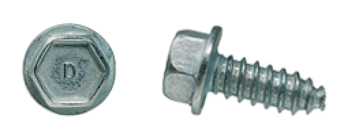AMK #14 x 5/8 Hex Washer AB Zinc B-11097