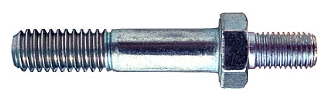 AMK 3/8-16 x 1.69 x 5/16-24 x .56 Grade 5 Hex CLR Stud B-11046