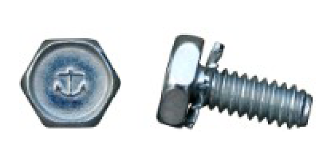 AMK 10-24 x 1/2 Hex External SEMS Zinc B-13291