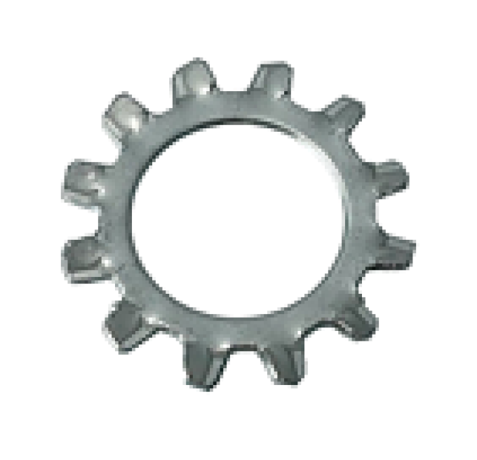 AMK 7/16 External Tooth Washer Type-A Zinc B-11242