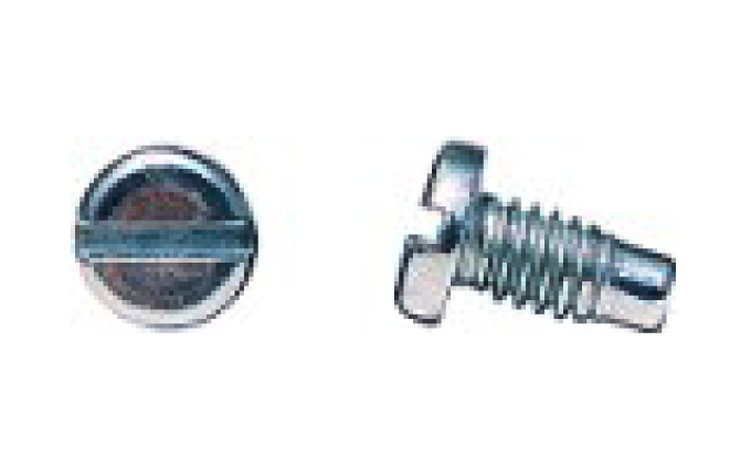 AMK 8-32 x 5/16 Slot Pan LP Zinc B-11522