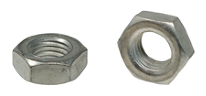AMK 5/16-24 Hex Jam Nut .19 TK Cadmium B-15323