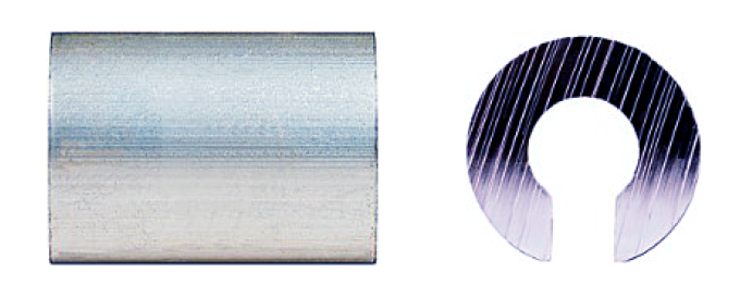 AMK .45 Inside Diameter x 1.44 Long x 1.0 Deep Aluminum Spacer B-10952