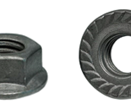 AMK 3/8-16 Serrated Flange Nut .74 Deep Phosphate B-12900