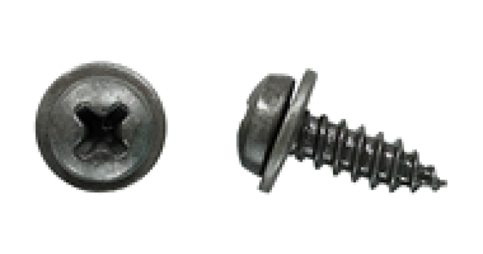 AMK #8 x 1/2 Panhead PN AB .38 Flat SEMS Phosphate B-11220