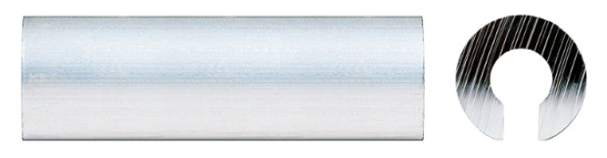 AMK .41 Inside Diameter x 2.85 Long x .88 Deep Aluminum Spacer B-10956