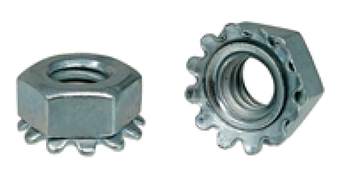 AMK 1/4-20 External Keps Nut Zinc B-13779