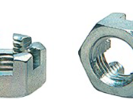 AMK 7/16-20 Slotted Nut 5/8 AF .38 TK Zinc B-10585