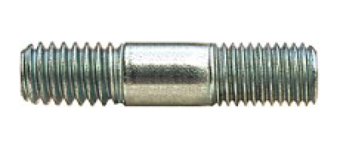 AMK 5/16 x 1.38 Grade 5 Double Ended Stud .50 UNC x .50 UNF Zinc B-12610
