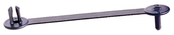 AMK .25 Wide x 3.25 Overall Length Bundle Strap w .25 Hole B-10977