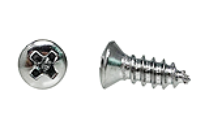 AMK #8 x 1/2 Panhead Oval AB 6HD SS/CHROME B-12116