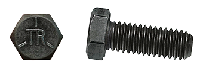 AMK 3/8-16 x 1.0 Grade 5 Hex Bolt "TR" Headmark Phosphate B-10148