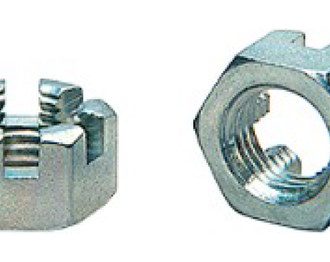 AMK 7/16-20 Slotted Nut 5/8 AF .38 TK Zinc B-10585