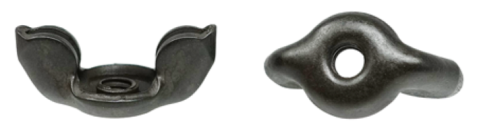 AMK 1/4-20 HD Wing Nut 1.32 Wide Phosphate B-10007