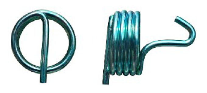 AMK .77 Deep x 1.12 Overall Length x .074 Wire Spring Green B-14084