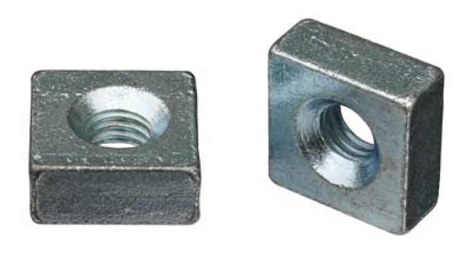 AMK 7/16-14 Square Nut 1.0 AF Zinc. B-11698