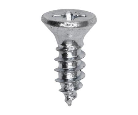 AUVECO #8 X 1/2'' Phillips Flat Head Tapping Screw - Zinc 5655