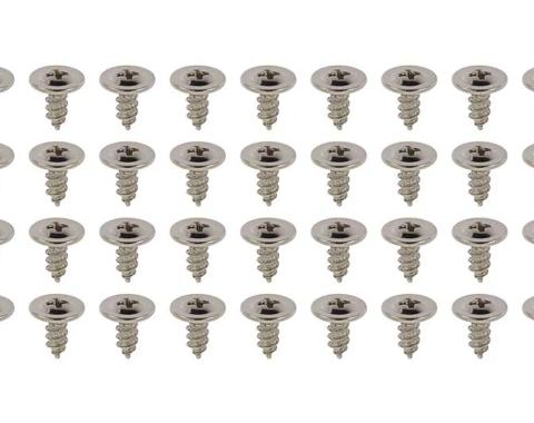 Redline Restomotive® 36 Piece Wheel Well Molding Screw Set