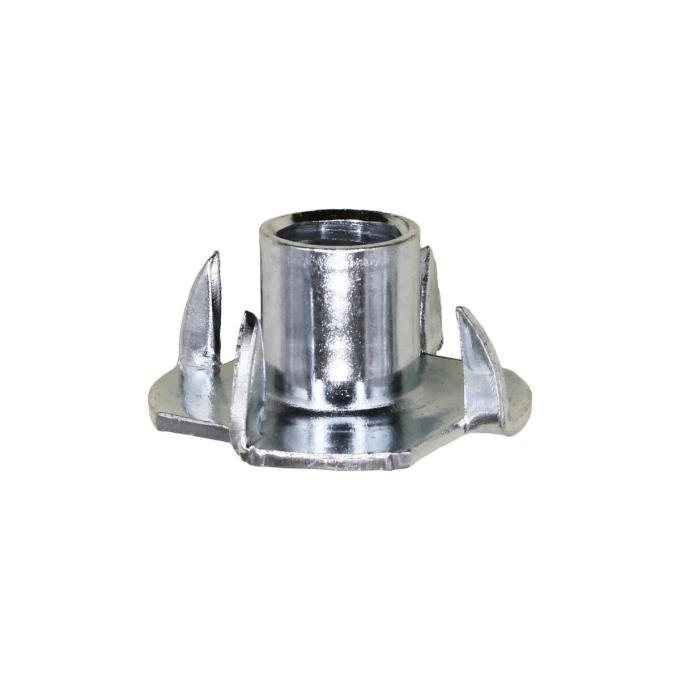 AUVECO 5/16-18 X 3/8'' Tee Nut - 4-Prong Slimline 11326