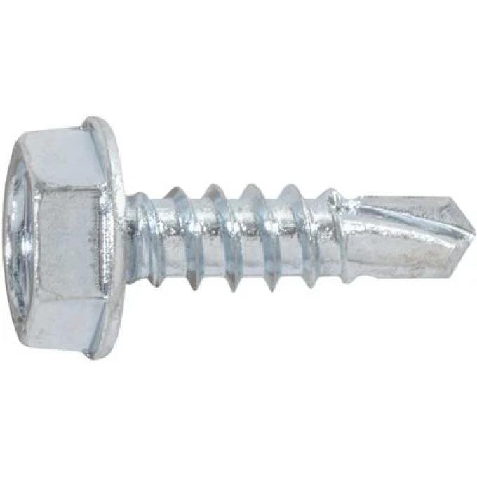 Hex Washer Head Tapping Screw W/ Teks® Point #6 X 1/2'' - Zinc 24110