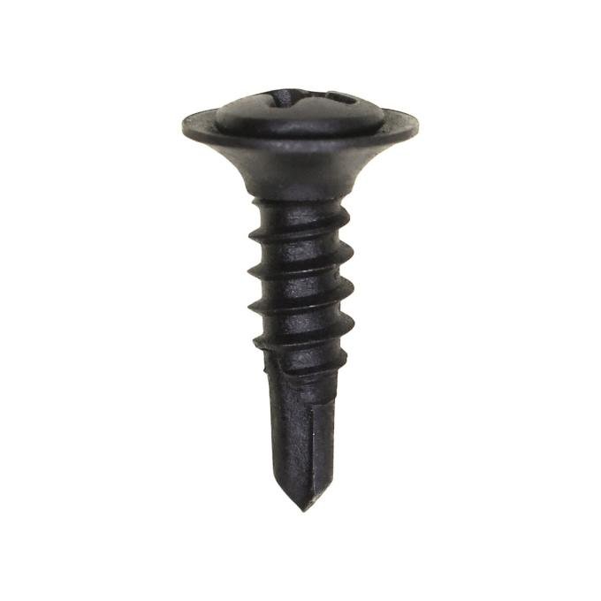AUVECO 8-18 X 5/8'' Phillips Oval Flush Washer Sems® Teks® Screw - Phosphate 11453