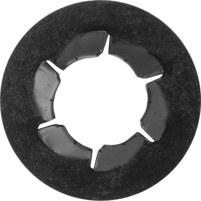AUVECO Pushnut Bolt Retainer 5/16 Bolt 5/8 OD Black Phosphate 22798