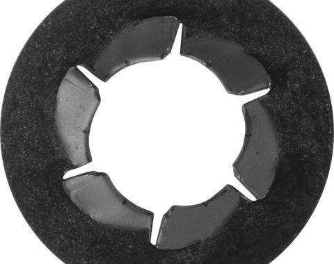 AUVECO Pushnut Bolt Retainer 5/16 Bolt 5/8 OD Black Phosphate 22798