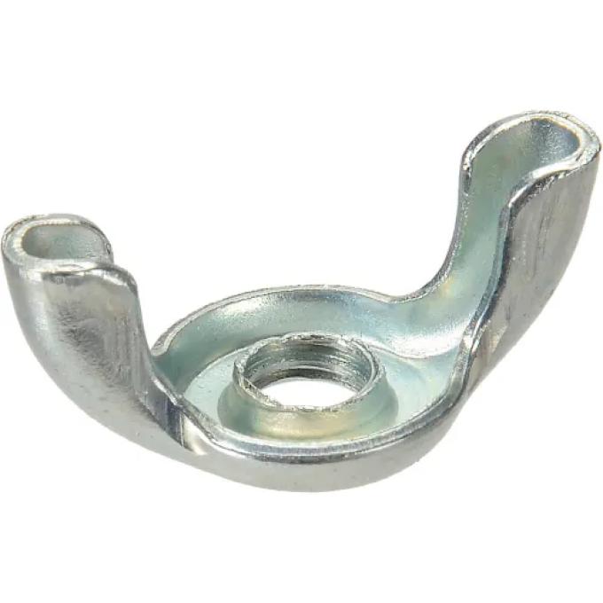 5/16"-18 Coarse Thread Stamped Wing Nut Type D Style 1 Zinc Plated