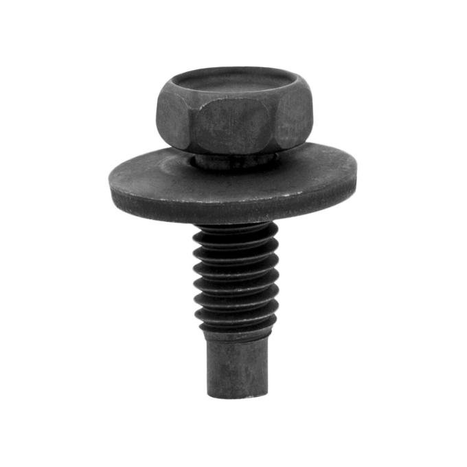 AUVECO Hex Head Sems Body Bolt W/Dog Point 5/16-18 X 15/16'' - Black 23662