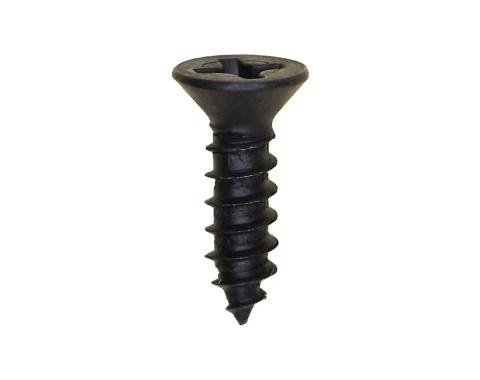 AUVECO #6 X 1/2'' Phillips Flat Head Tapping Screw - Black Oxide 12801