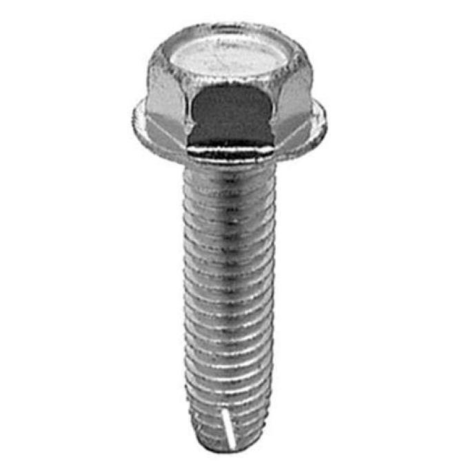 AUVECO 10-24 X 3/8'' Indented Hex Washer Head Type F - Zinc 5773