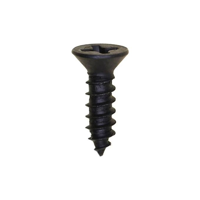 AUVECO #6 X 1/2'' Phillips Flat Head Tapping Screw - Black Oxide 12801