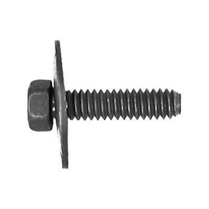 AUVECO Hex Head Sems Bolt W/Dog Point M6-1.0 X 28MM 16893