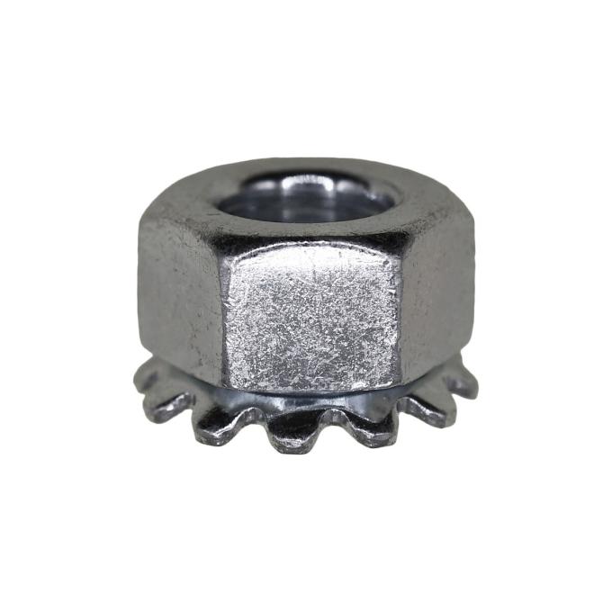 AUVECO 5/16-24 Hex Keps Nut - Zinc 3499